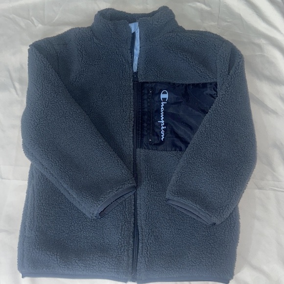 Champion Blue Fleece Jacket - Picture 1 of 9